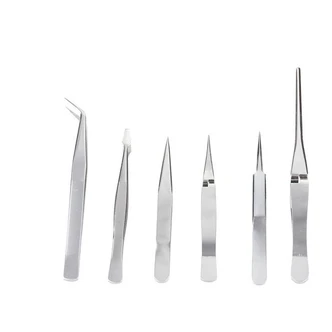 TOLEDO TWEEZER SET - 6 PC