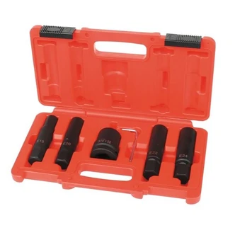 TOLEDO INSERT BIT SOCKET SET STAR E 6PC