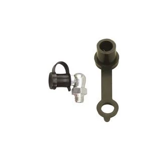 TOLEDO GREASE NIPPLE CAPS BLACK(50)