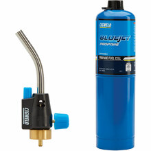 JET409 Triple-Point Flame, Torch & Propane Combo