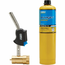 JET410 Swivel Torch, Concentrated Flame - Torch & MaxGas Combo