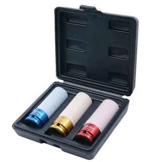 TOLEDO WHEEL NUT SOCKET SET/ METRIC SIZE