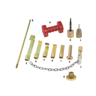 TOLEDO SLIDE HAMMER DENT REMOVAL SET