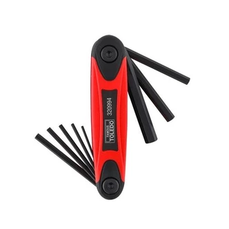 TOLEDO HEX KEY FOLDING SET METRIC