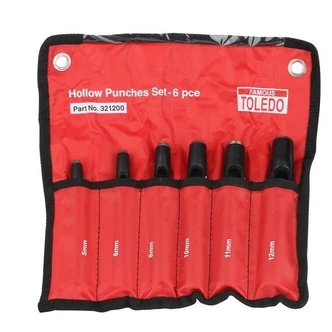 TOLEDO HOLLOW WAD PUNCH SET