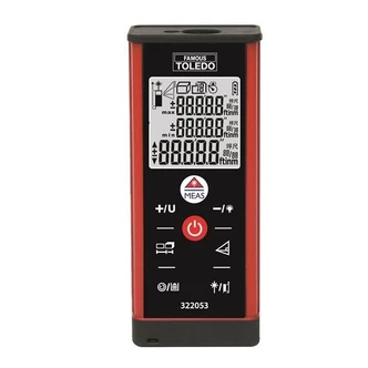 TOLEDO DIGITAL LASER MEASURER 70M