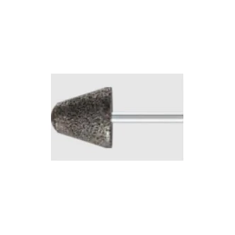 INOX EDGE MOUNTED POINT CONICAL DIA. 32x32mm SHANK DIA. 6mm A24 FOR STAINLESS STEEL - 5PK