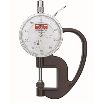 TOLEDO THICKNESS GAUGE 0.01X10MM