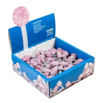 STEEL MOUNTED POINT SET 100-PIECE SHANK DIA. 6mm A24/30 FOR STEEL AND CAST STEEL