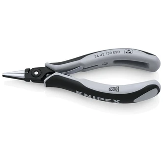 KNIPEX PREC ELECT ESD PLIER 130MM (AF)