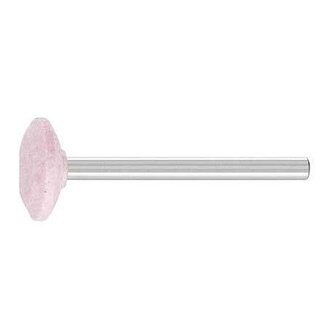 B SHAPE 3MM SHANK ALUMINIUM OXIDE - PINK - O HARDNESS B72 3 AR 100 O 5 V - BOX 10