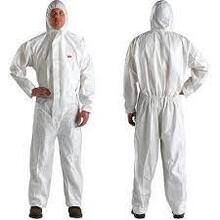 3M Protective Coverall 4515, White Type 5/6