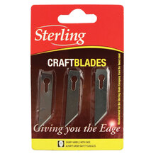 Keyhole Blade Short Angle (x3) Carded (1Pk)