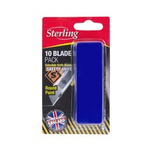 Round Point Blade for Slidelock Knife (x10) (1Pk)