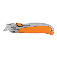 Safety DOUBLE PLUS Self Retracting Knife (1Pk)