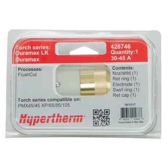 Consumable kit, Duramax and Duramax Lock, 30-45 A, FlushCut