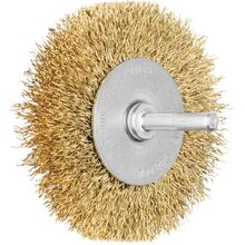 Shaft Mounted Wheel Brushes 6mm Rbu 8015/6 Mes 0.30 (Box 10)