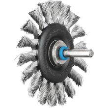 Shaft Mounted Wheel Brush 6mm Rbg 7006/6 Inox 0.35 (Box 10)