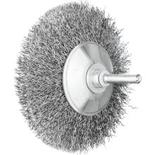 Shaft Mounted Wheel Brush 6mm Kbu 9510/6 St 0.30 Sg (Box 10)