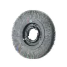 Wheel Brush With Arbor Hole  - Crimped S/Steel Wire - Suits Bench & Straight Grinders RBU 20025/25.4 INOX 0.30 (INC. Bushes) (Box 1)