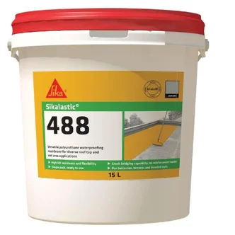Sikalastic-488 Waterproofing Membrane (au) grey Pl 15L