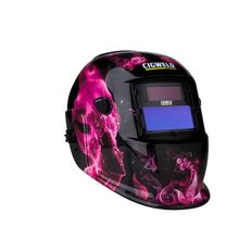 Weldskill Auto-Darkening Welding Helmet Variable Shade 9-13 Pink Lady