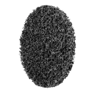 POLICLEAN PCLS non-woven cleaning fabric dia. 178x13 mm hole dia. 20 mm for coarse cleaning work - Pk 5