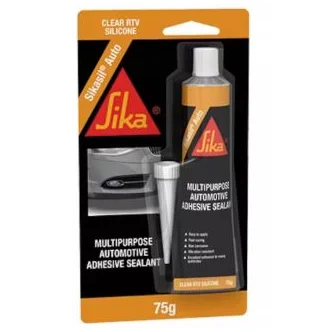Sikasil Blister Tube Clear Multipurpose Adhesive Sealant 75GR (12PK)