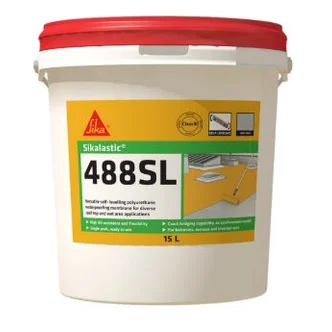 Sikalastic-488 SL concrete grey Pl 15L