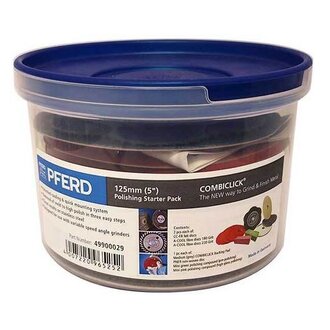 COMBICLICK 125mm POLISHING STARTER PACK