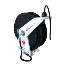 Hose Reel - Grease, Open, 10m x 6mm hose and hose stop