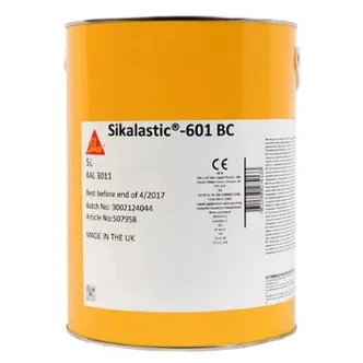 Sikalastic-601BC Oxide red R3011 UK (20,4kg)Pl 15L