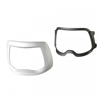 Silver and Black Front Cover Sections Speedglas 9100 FX
