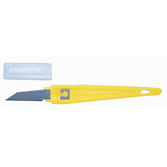 Yellow Throwaway Knife