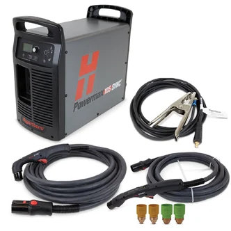 Powermax105 SYNC system, 200-600V 3-PH, CSA, CPC port, 75 degree handheld torch, 15 deg hand torch,7.6 m (25') lead
