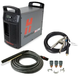 Powermax105 SYNC system, 200-600V 3-PH, CSA, CPC port, 180 degree machine torch, 7.6m (25') lead