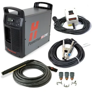 Powermax105 SYNC system, 200-600V 3-PH, CSA, CPC port, 180 degree machine torch, 15.2 m (50') lead, remote