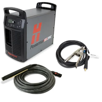 Powermax105 SYNC system, 200-600V, 3-PH, CSA, CPC and Serial ports, 180 degree torch, 7.6m (25') lead