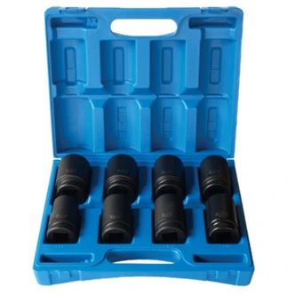 8 Pieces 1 Drive 6-Point Imperial Deep Socket Set