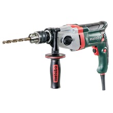 Drill 850 W, Marathon Motor, Safety Clutch, Aluminium Gear Housing, Speed Pre-Selection, 0-1100/0- 3100 rpm, Geared Chuck Capacity: 1.5-13 mm