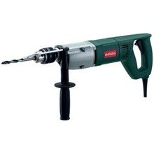 Drill 1100 W, 2 Speed Gear Box; Safety Clutch, Variable Speed: 0-640/0-1200 rpm, D-Handle, Geared Chuck Capacity: 3-16 mm