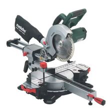 1500 W, Ø216mm x 30mm Sliding Compound Mitre Saw; Cutting Depth 65 mm, Width 305 mm, Bevel 47° - Mitre L & R 47°, Light, Laser & Clamp