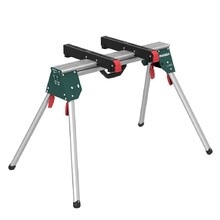 Mitre Saws Stand , Overall Length 100 cm (Extendable Up to 250 cm With Extension Arms - Accessory, Not Included), Quick Clamp System, Lockable Folding