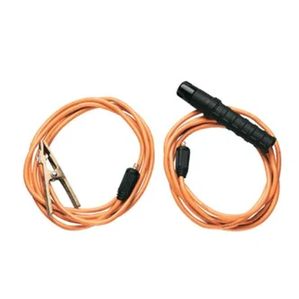 Welding Lead Set 200A, 5m Cable 16mm2, 25mm Plug, Twist Lock Holder
