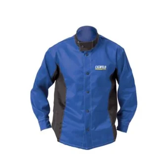 CIGWELD WELDING JACKET BLUE/BLACK - X LARGE