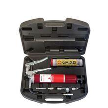 Grease Gun and Accessories Kit - with Shell cartridge