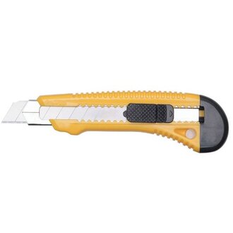 Yellow Plastic Cutter with Metal Insert