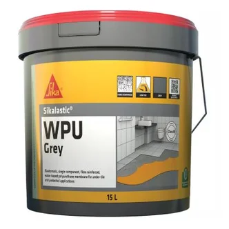 Sikalastic WPU grey Pl 15L