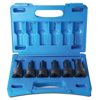 6 Piece 3/4 Drive Hex Driver Imperial Set