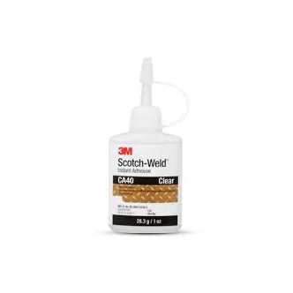 3M Scotch-Weld Instant Adhesive CA40, 28g (12 PK)